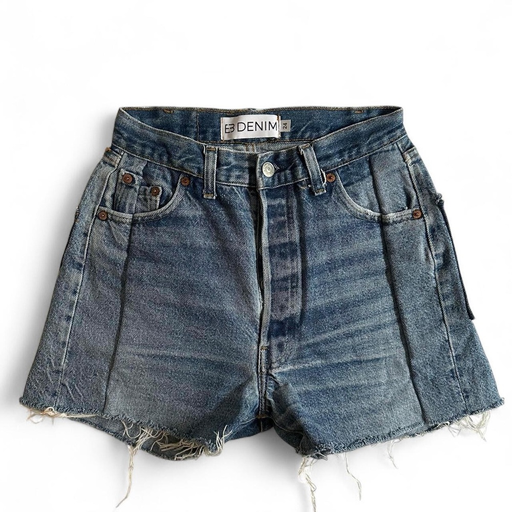 EB Denim Vintage Blue Jean Shorts